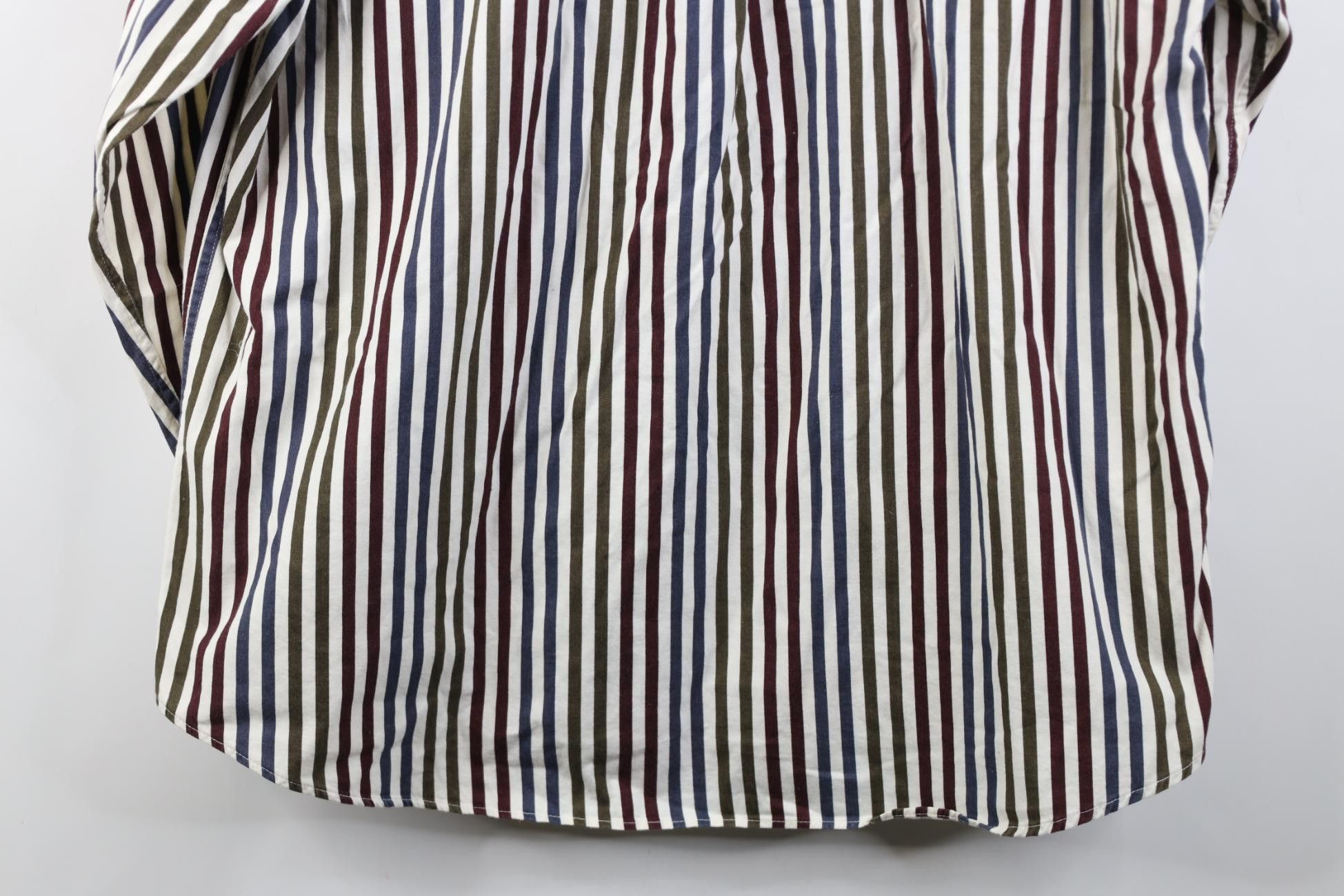 Vintage Vintage 90s Streetwear Twill Collared Button Down Shirt Size US L / EU 52-54 / 3 - 11 Thumbnail