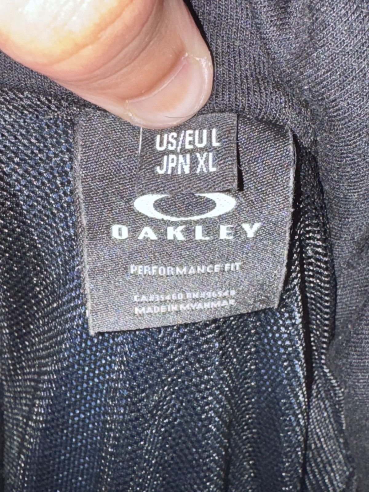 Oakley Oakley Fleece nylon panel jacket Size US L / EU 52-54 / 3 - 3 Thumbnail