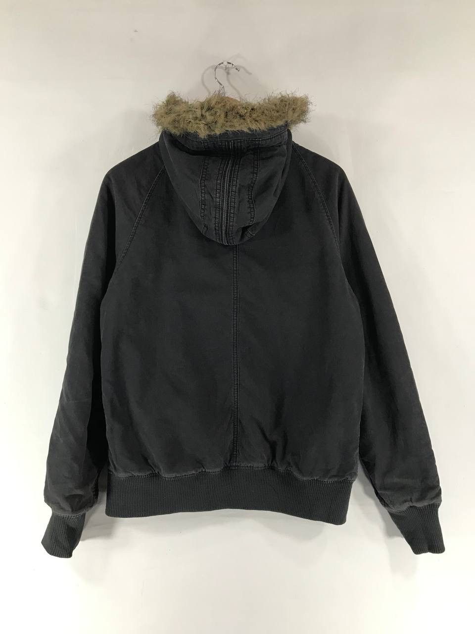 If Six Was Nine Vintage Johnbull Bomber Hooded Mohair Jacket Size US L / EU 52-54 / 3 - 2 Thumbnail