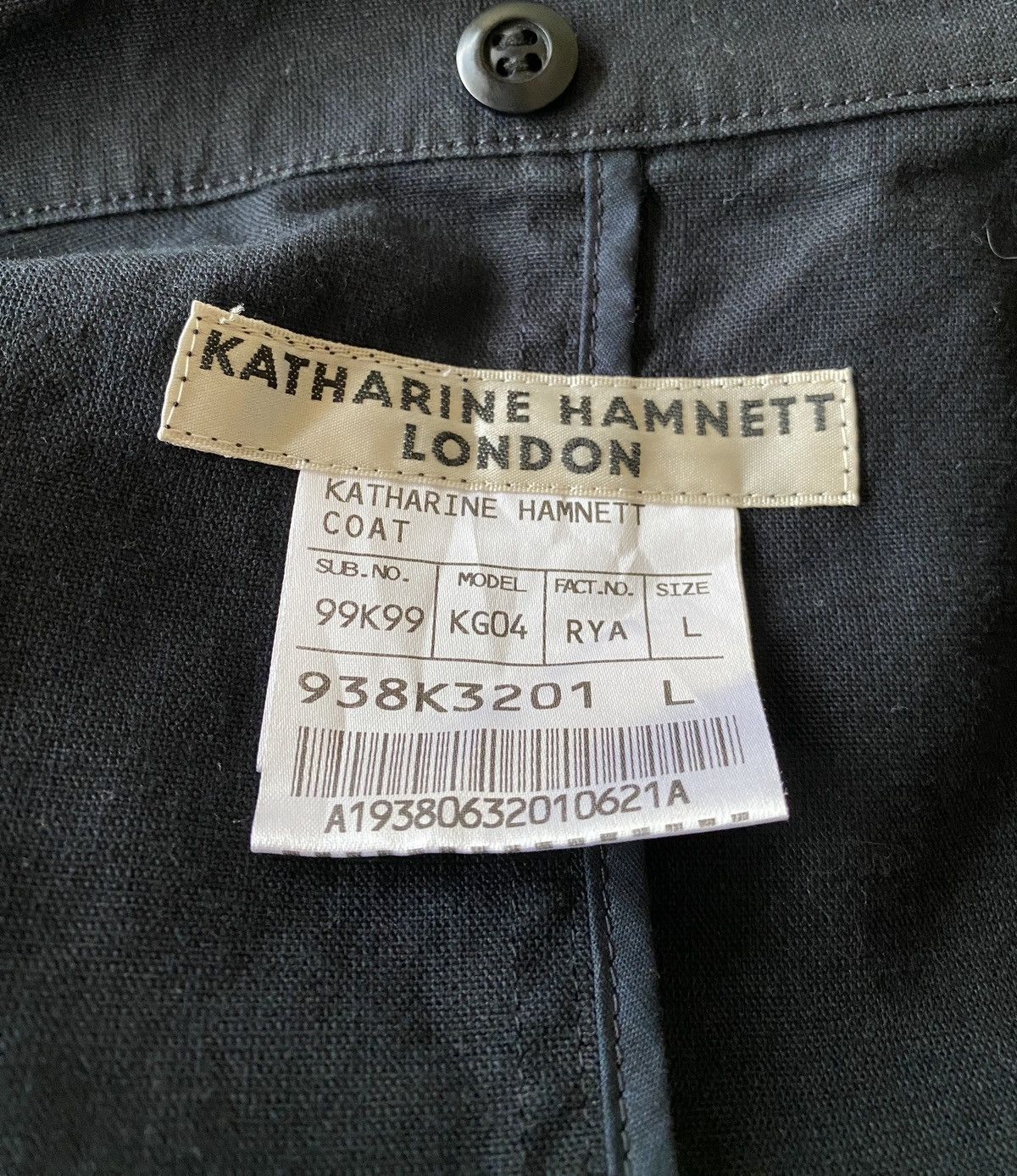 Designer × Katharine Hamnett London KATHARINE HAMNETT LONDON JACKET Size US L / EU 52-54 / 3 - 8 Thumbnail