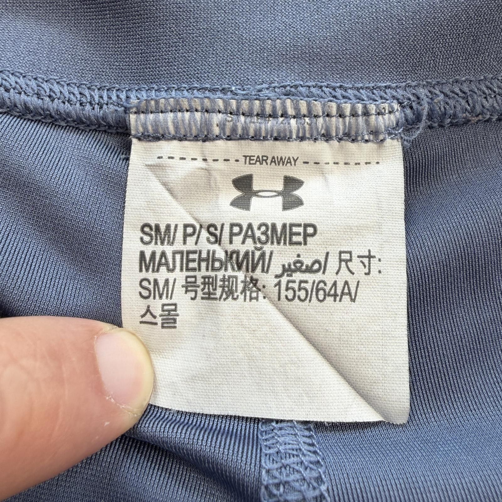 Under Armour Under Armour Women’s Blue Cropped Leggings Athletic Small Size 28" / US 6 / IT 42 - 5 Thumbnail