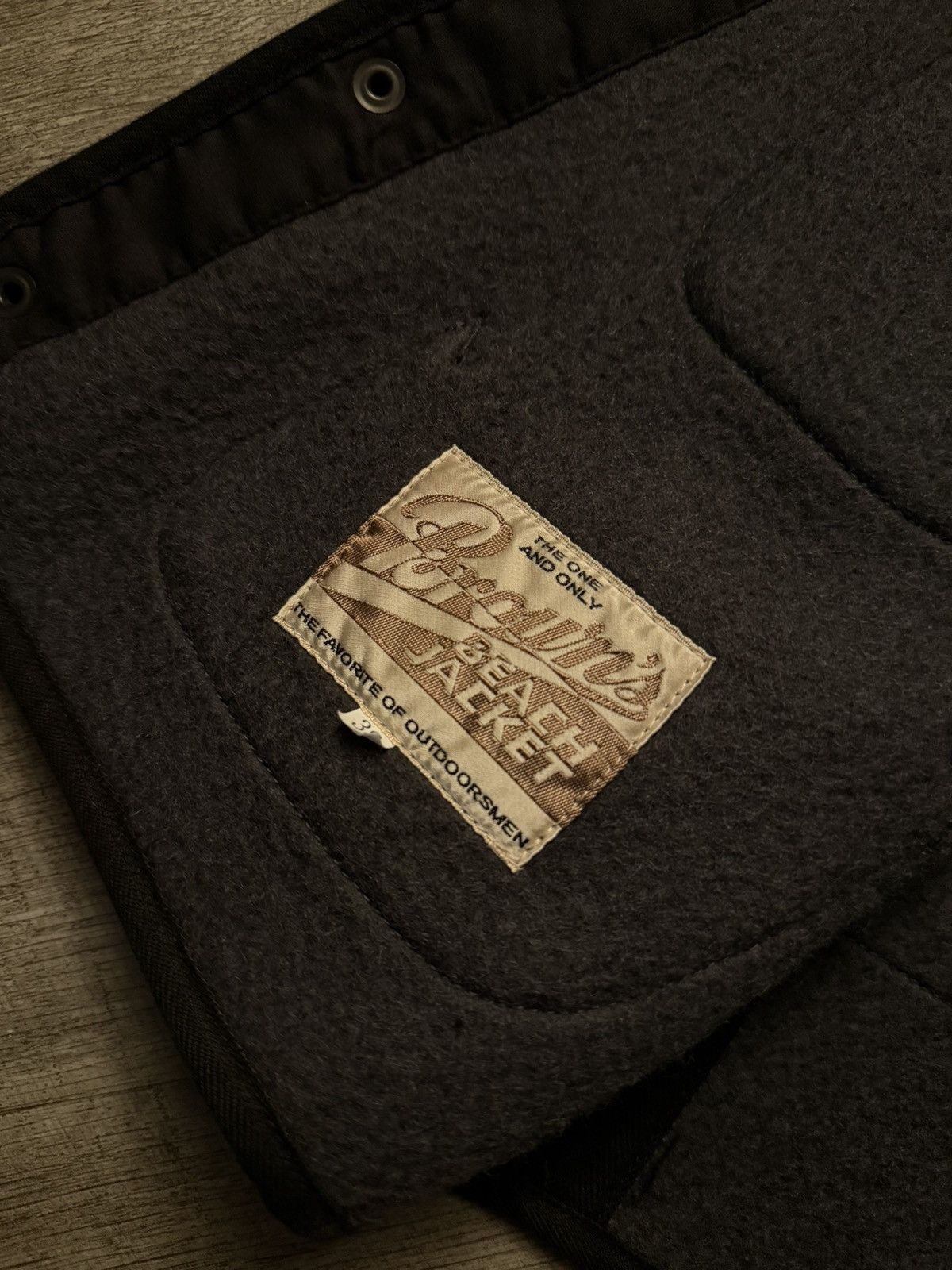 Brown's Beach Jacket Brown’s Beach Jacket Reproduction “Salt & Pepper” Wool Vest Size US S / EU 44-46 / 1 - 5 Thumbnail