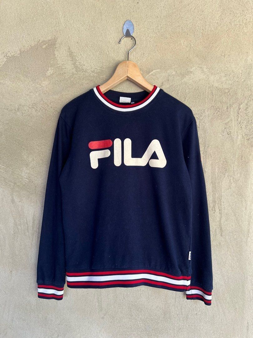 Fila Vintage Fila Spell Out Sweatshirt Size US S / EU 44-46 / 1 - 2 Thumbnail