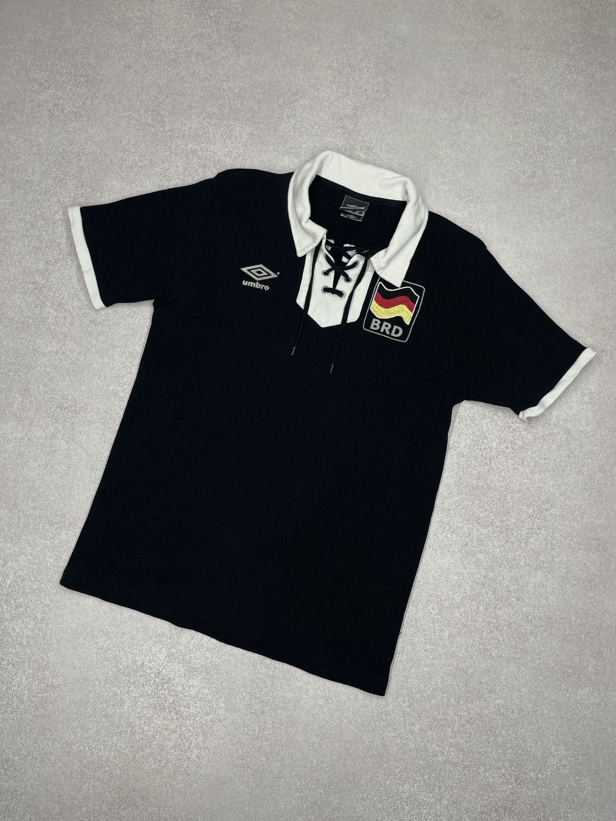 Umbro Vintage Retro Umbro BRD Germany USSR Semifinals Size US M / EU 48-50 / 2 - 1 Thumbnail