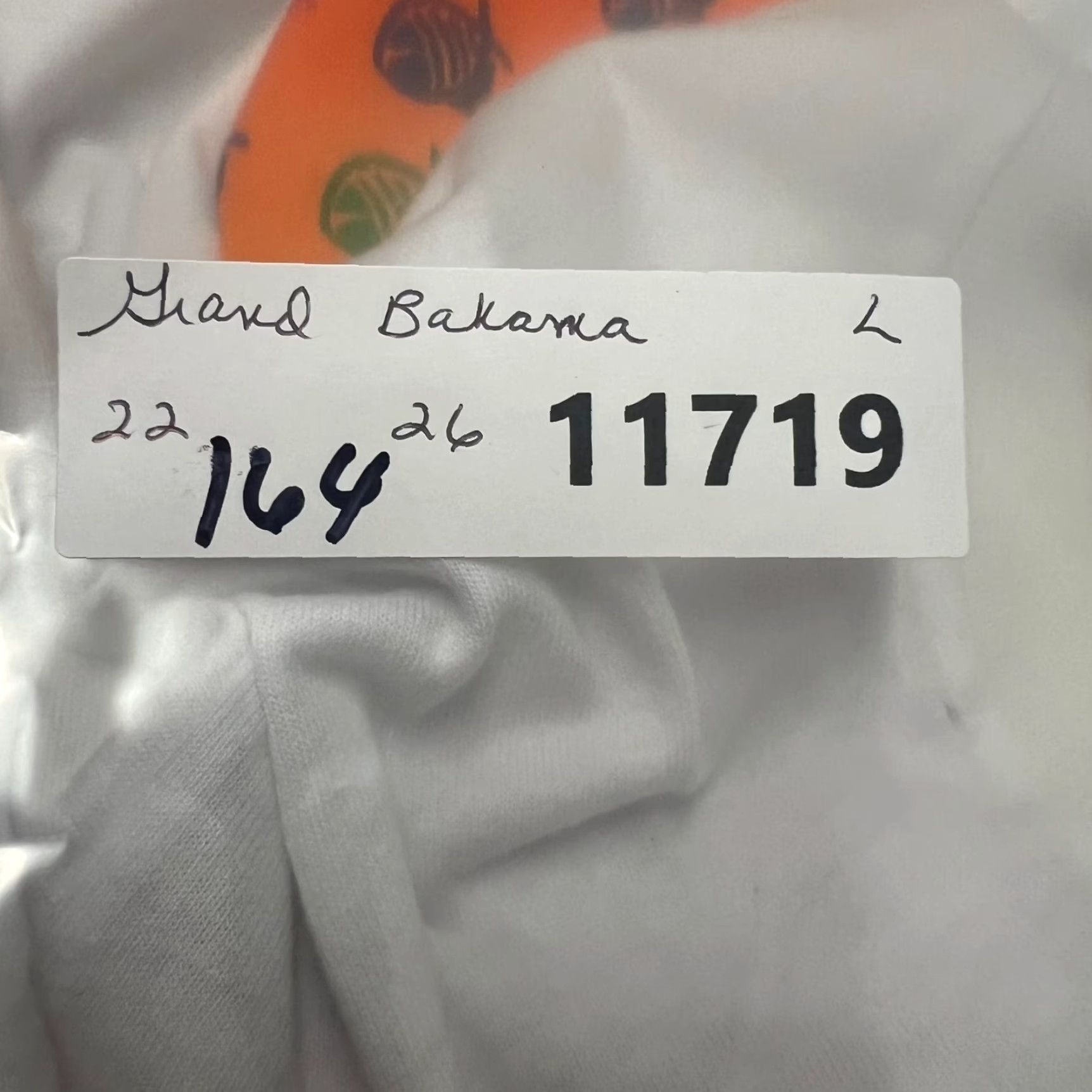 Iro Miro Overseas Grand Bahamas Destination T-Shirt Adult L White Size US L / EU 52-54 / 3 - 8 Thumbnail