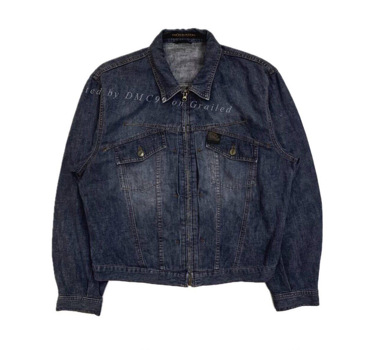 Vintage Vintage 1990s Marithé François Girbaud Zip-up Trucker Jacket Size US M / EU 48-50 / 2 - 1 Thumbnail