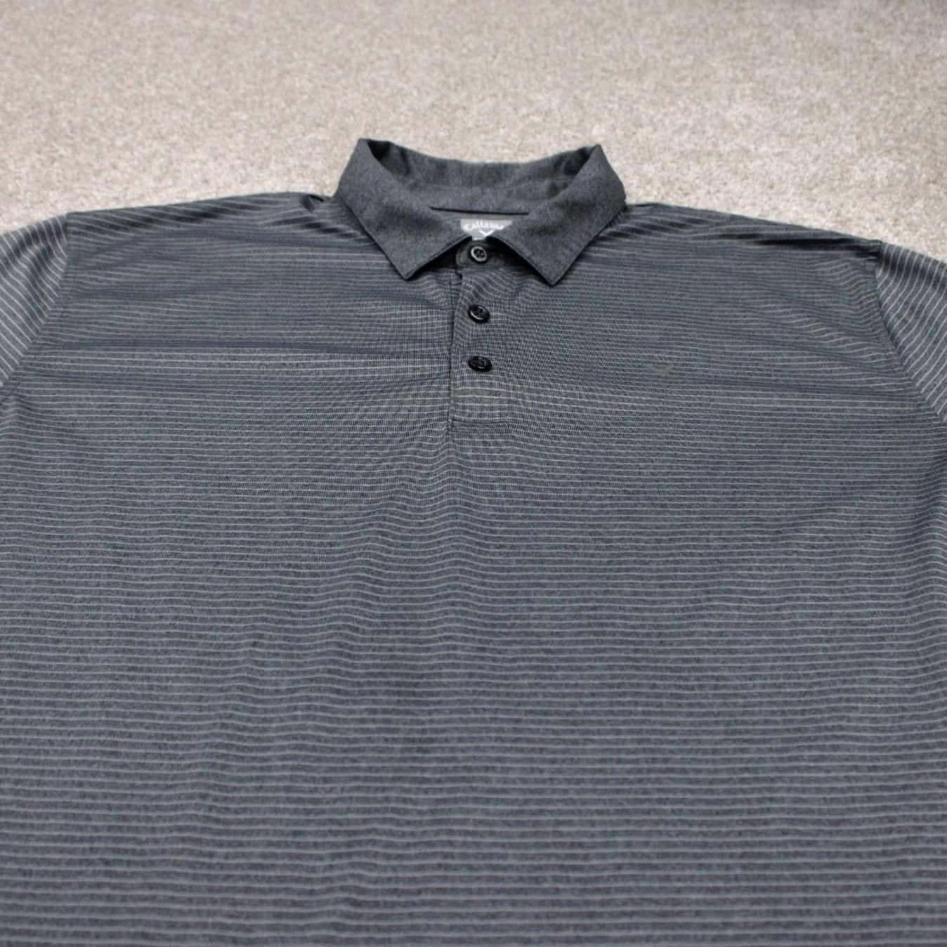 Callaway Callaway Opti-Dri Polo Shirt Mens XL Gray Short Sleeve Golf Pullover Polo Shirt Size US XL / EU 56 / 4 - 6 Thumbnail
