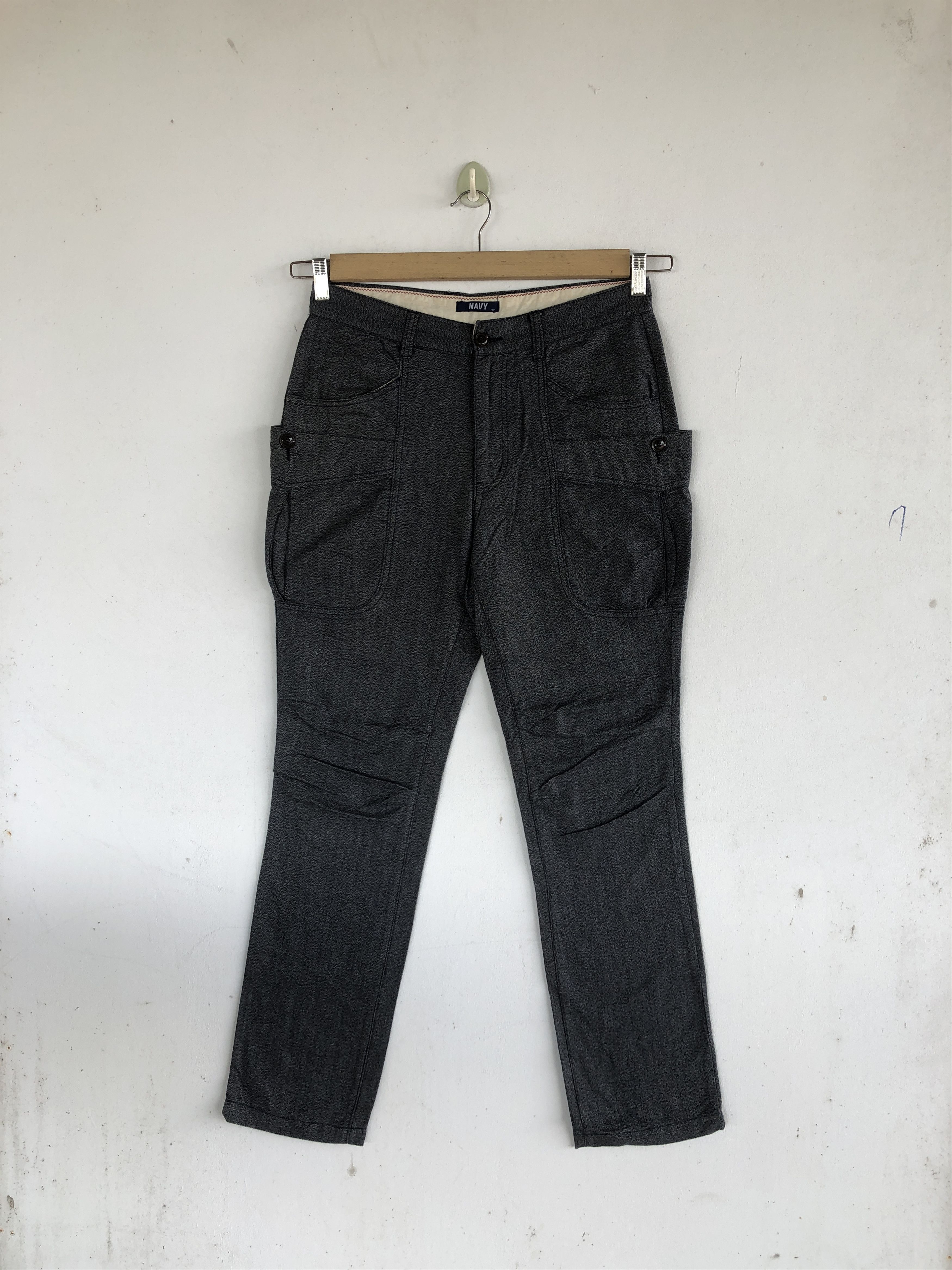 Japanese Brand Vintage Japanese Cargo Pants Multi Pocket Fatigue Trousers Size US 30 / EU 46 - 1 Thumbnail