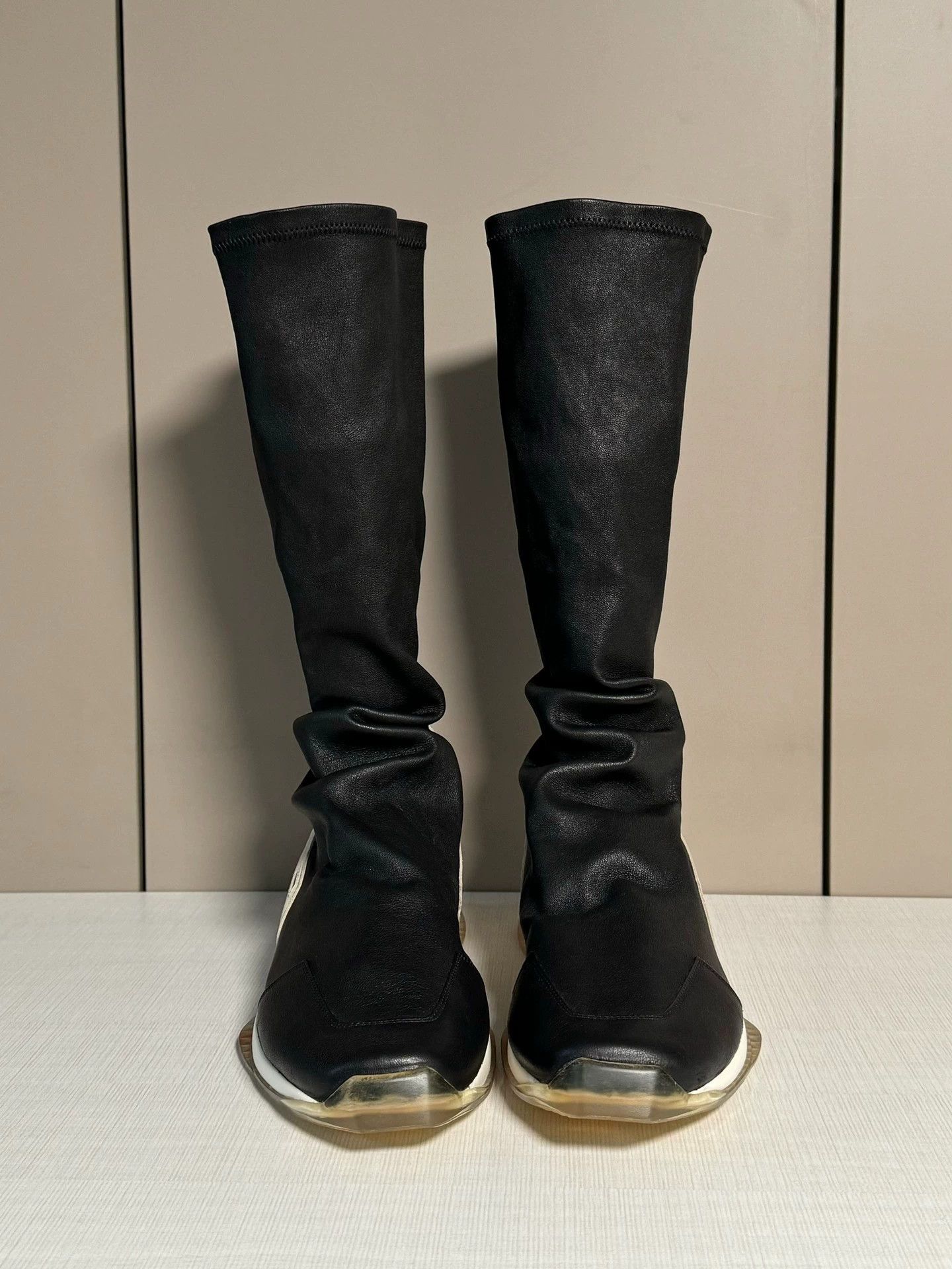 Rick Owens Rick Owens Oblique Runner Stretch Sock ClearTank 43 Size US 10 / EU 43 - 2 Thumbnail