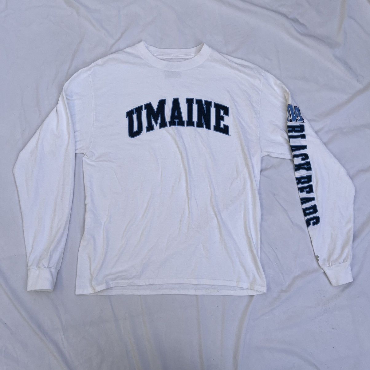 Russell Athletic Vintage UMAINE Russel Athletics long-sleeve shirt Size US L / EU 52-54 / 3 - 1 Thumbnail