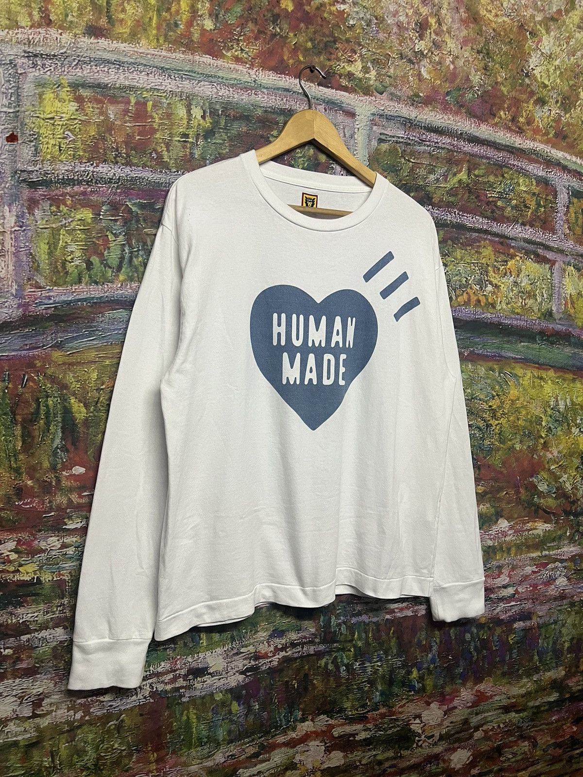 Human Made ‼️LAST DROP‼️Human Made Heart Logo Longsleeve tee Size US L / EU 52-54 / 3 - 3 Thumbnail