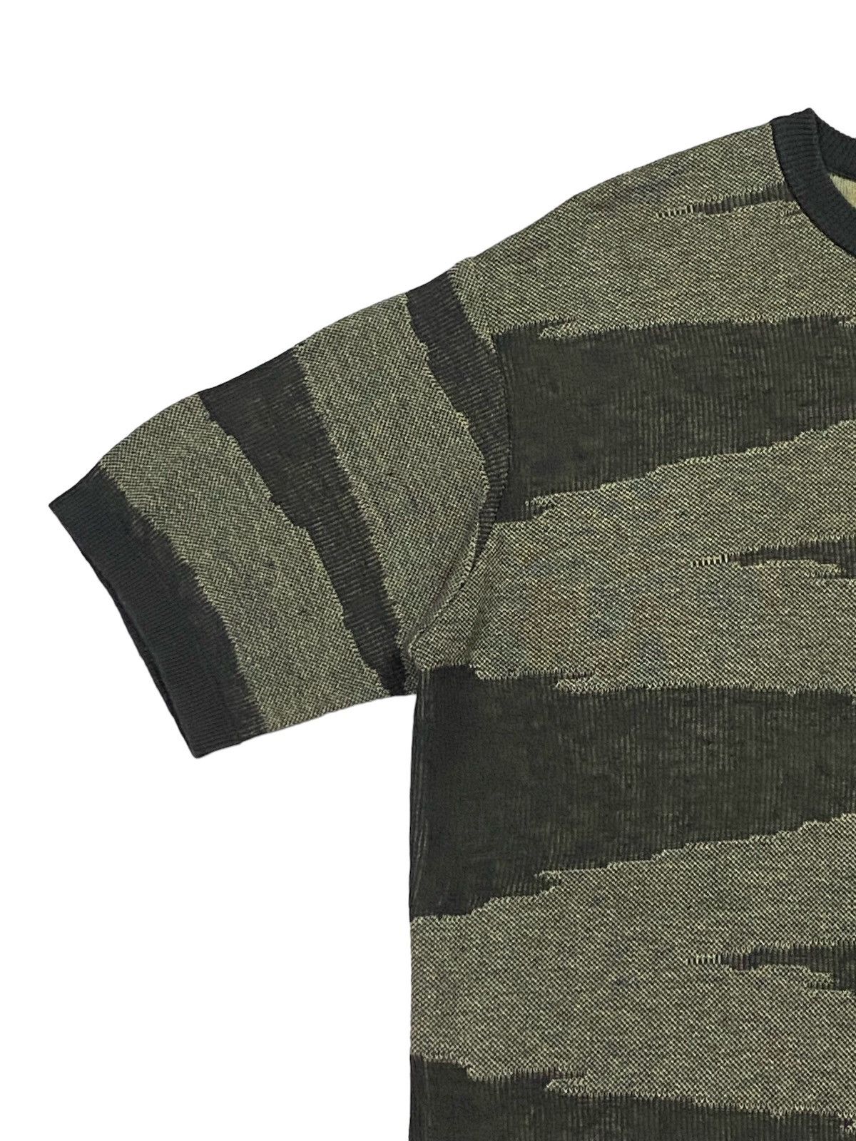 Issey Miyake Vintage Issey Miyake Short Sleeve Knit Jumper Size US M / EU 48-50 / 2 - 15 Thumbnail