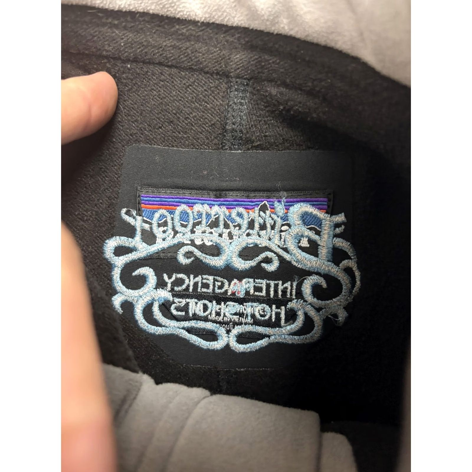 Patagonia Patagonia Softshell Jacket Mens Medium Black Bitterroot Logo Fleece Lined Size US M / EU 48-50 / 2 - 3 Thumbnail
