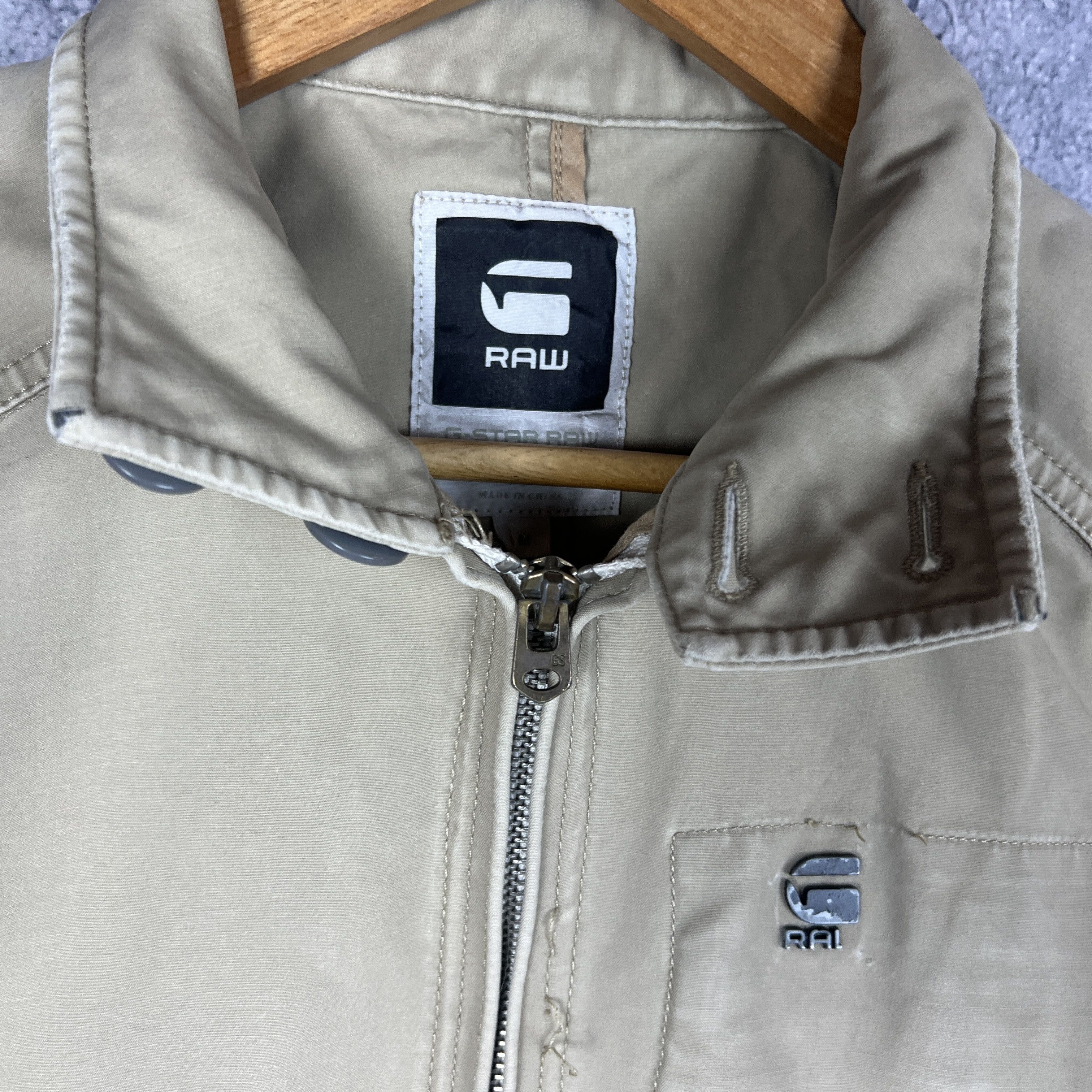 G-Star G Star Raw Jacket Men's Size M Beige Long Sleeve Size US M / EU 48-50 / 2 - 8 Thumbnail