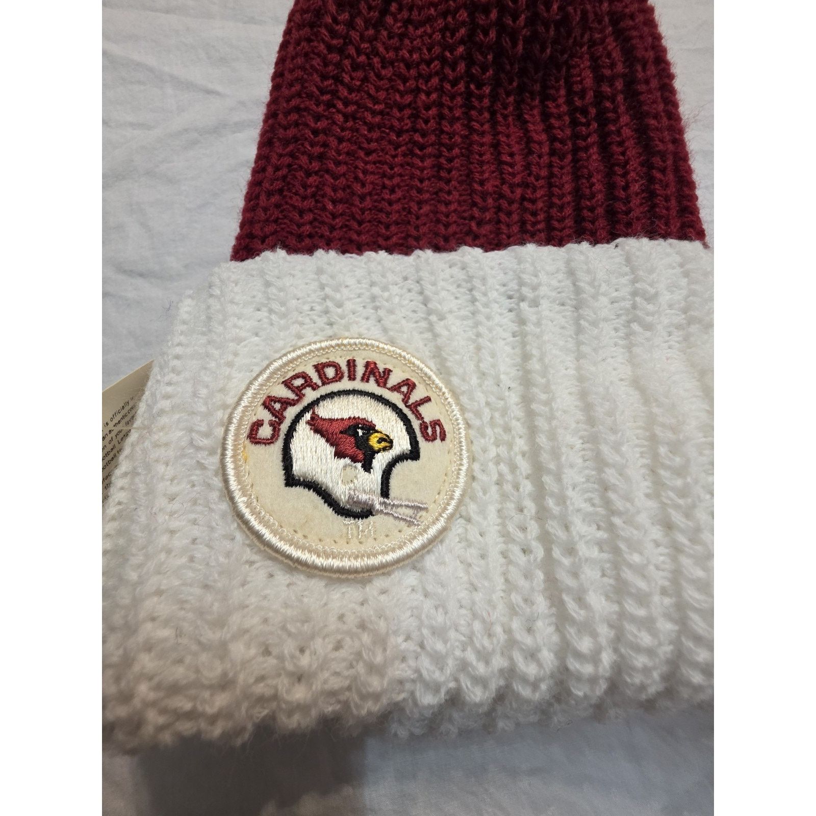 NFL Vintage NFL Arizona Cardinals Knit Winter Football Youth Size US XXS / EU 40 - 2 Thumbnail