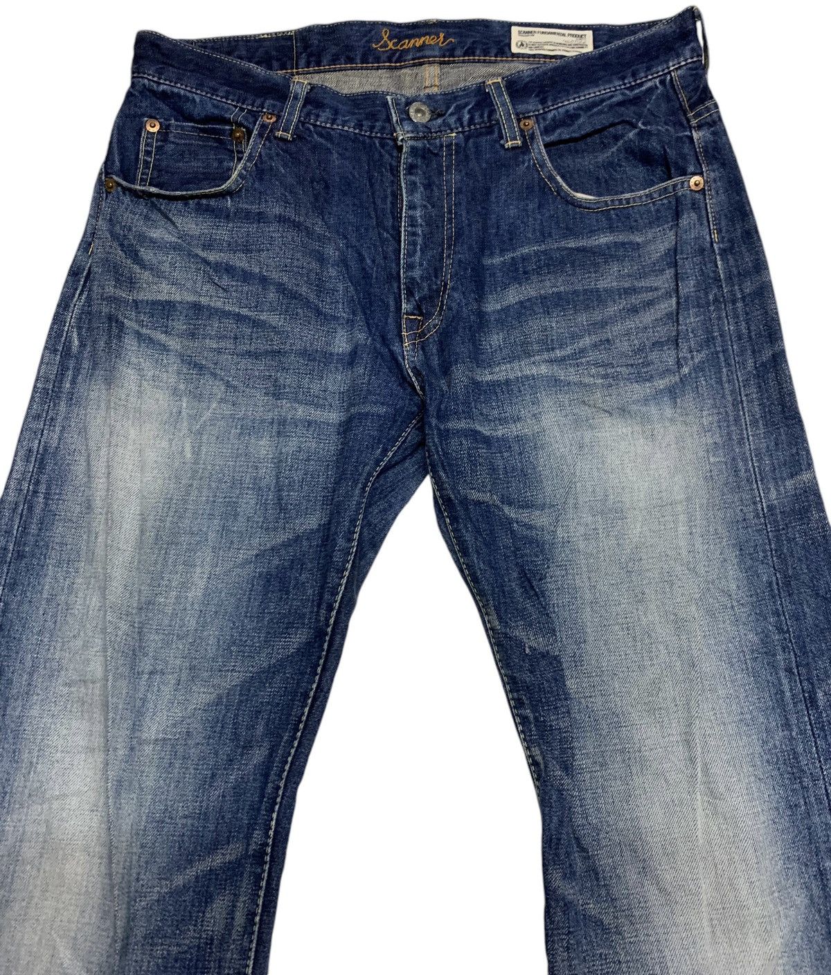 Designer × Japanese Brand Vintage jeans scanner fundamental product Size US 34 / EU 50 - 5 Thumbnail