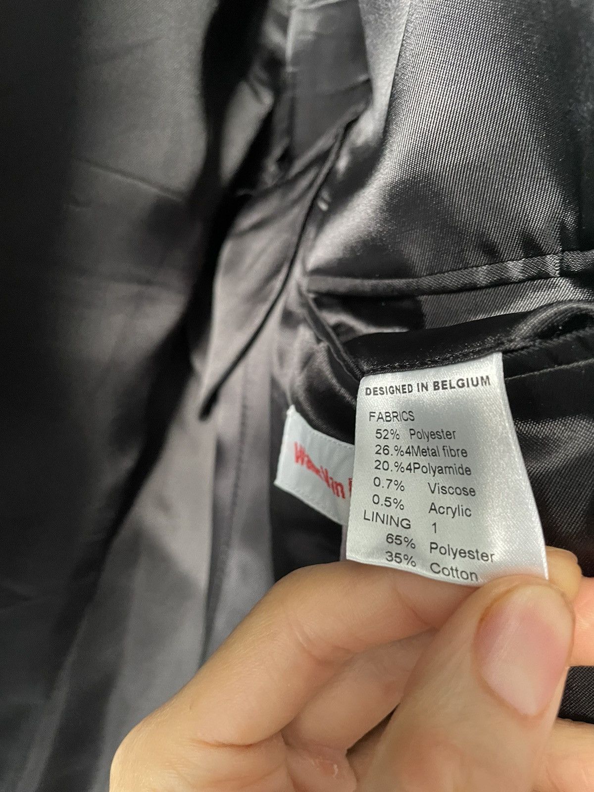 Walter Van Beirendonck Walter van beirendonck AW22 sharp blazer Size 44L - 7 Thumbnail