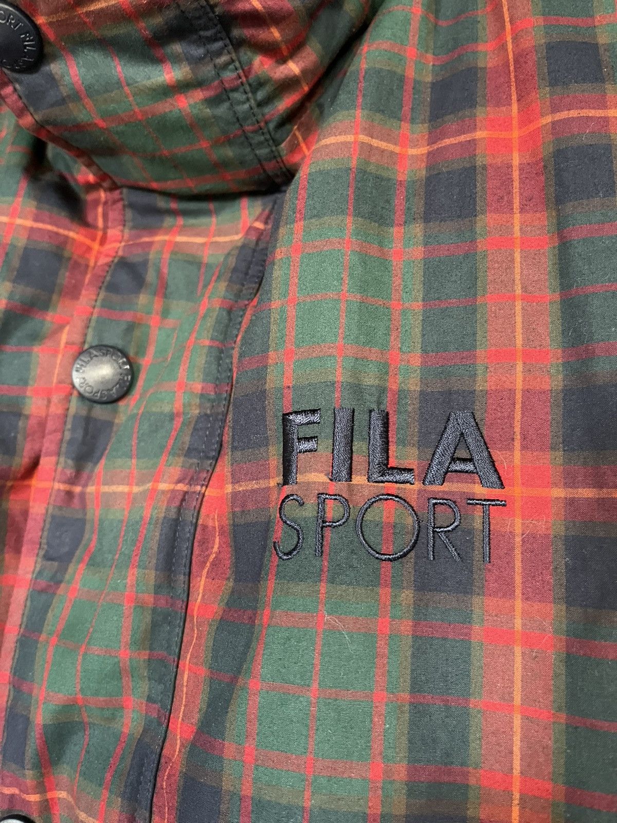 Fila × Vintage Vintage 90s Fila Sport Reversible Puffy Jacket Size US XL / EU 56 / 4 - 2 Thumbnail