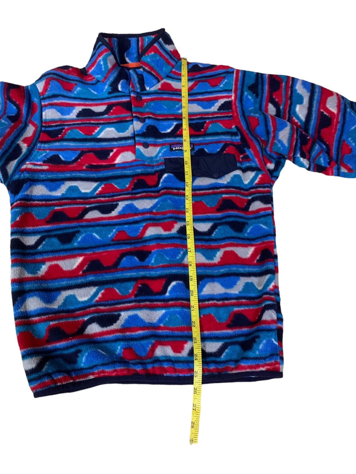 RARE PATAGONIA SYNCHILLA SMALL LOGO SINGLE POCKET FLEECE