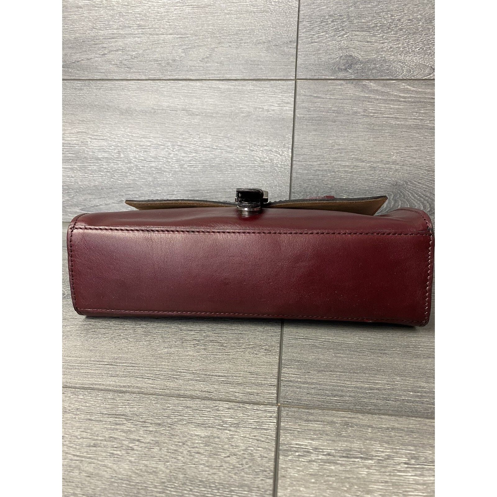 Patricia Nash Patricia Nash Leather bag wine color women bag A386262 Size ONE SIZE - 9 Thumbnail