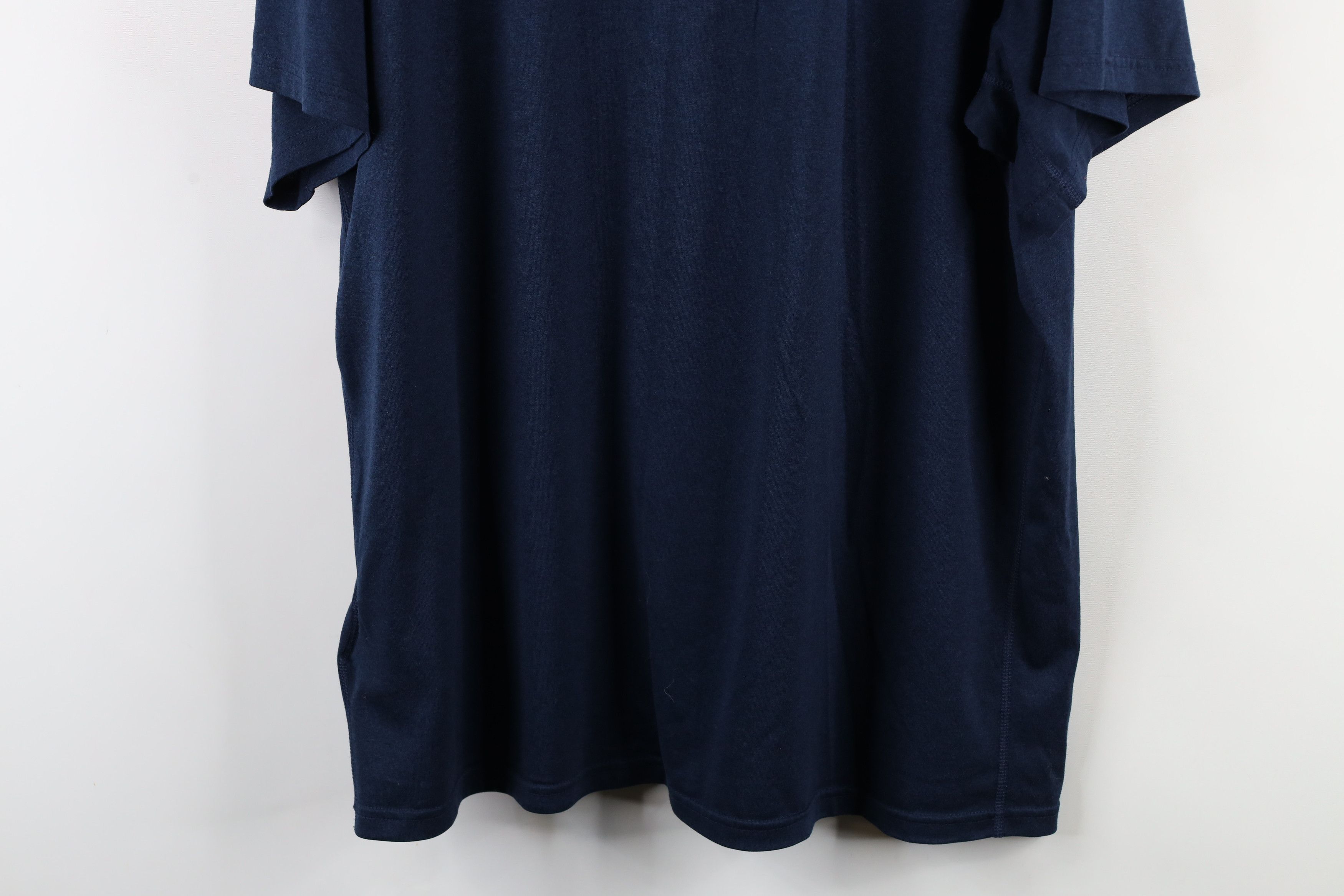 Nike × Vintage Nike Center Swoosh Detroit Tigers Baseball T-Shirt Blue Size US XXL / EU 58 / 5 - 16 Thumbnail