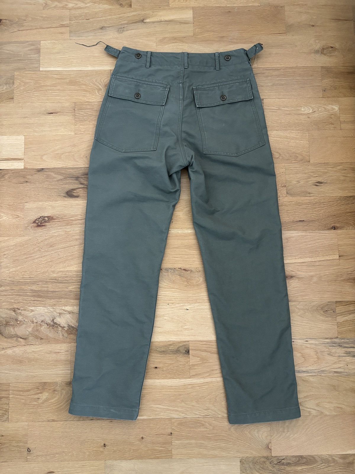 Engineered Garments Olive Fatigue Pant Size US 30 / EU 46 - 2 Thumbnail