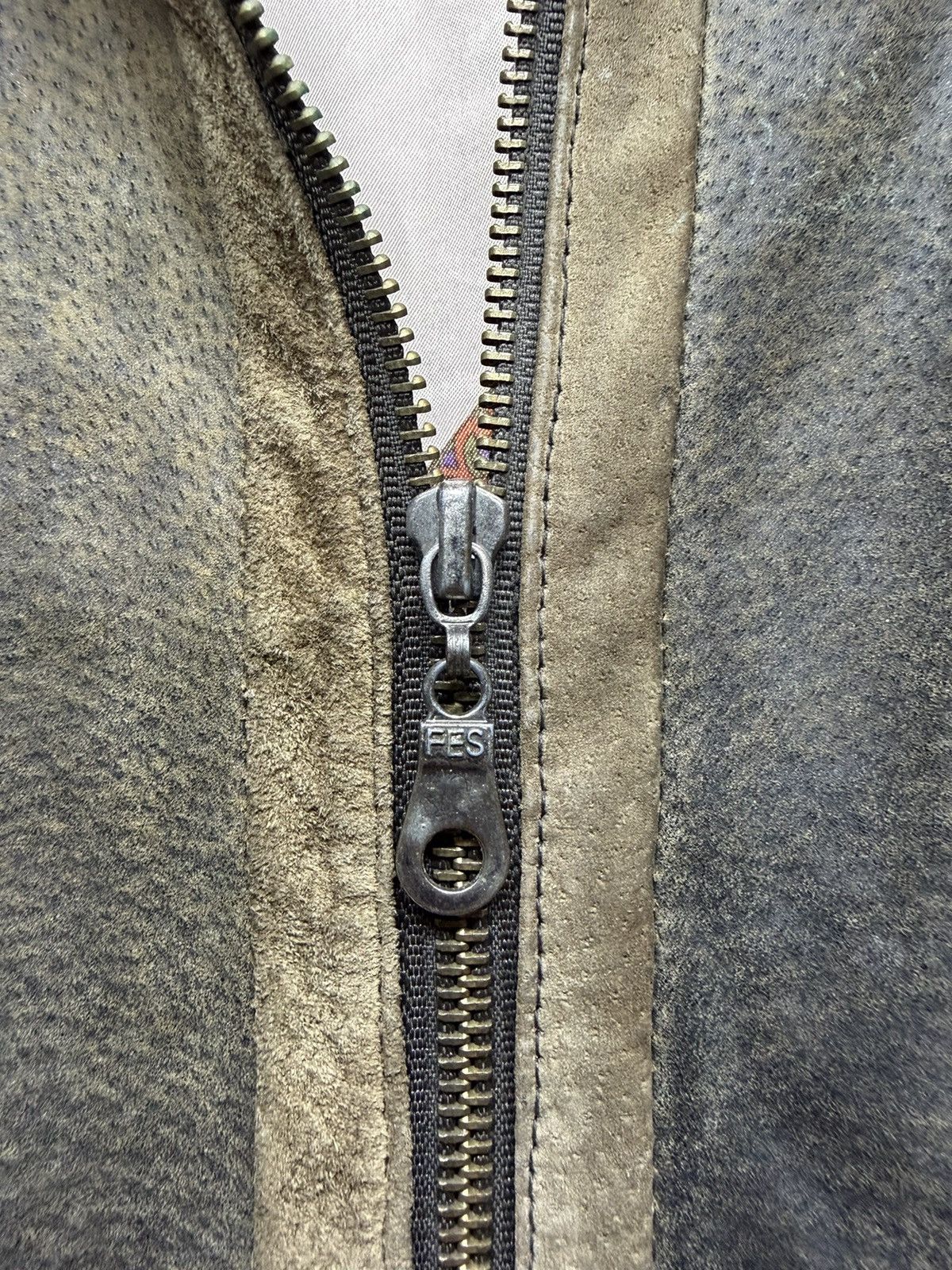 Hedi Slimane VTG Balenciaga Vibe Unicorn Air Mail Leather Fur Jacket 90s Size US M / EU 48-50 / 2 - 14 Thumbnail