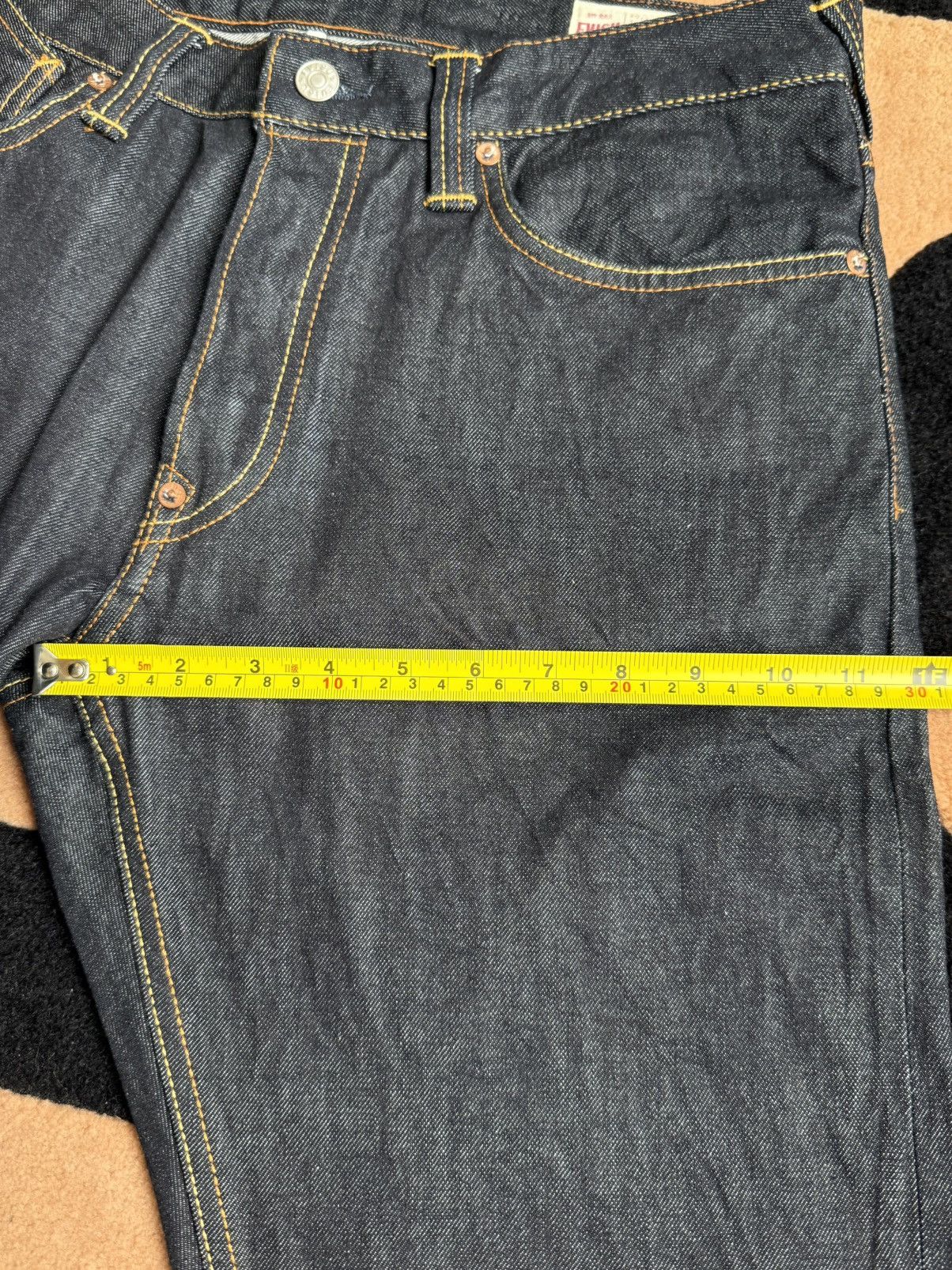 Evisu evisu embroidery daicock style denim jeans size：34x34 Size US 34 / EU 50 - 12 Thumbnail