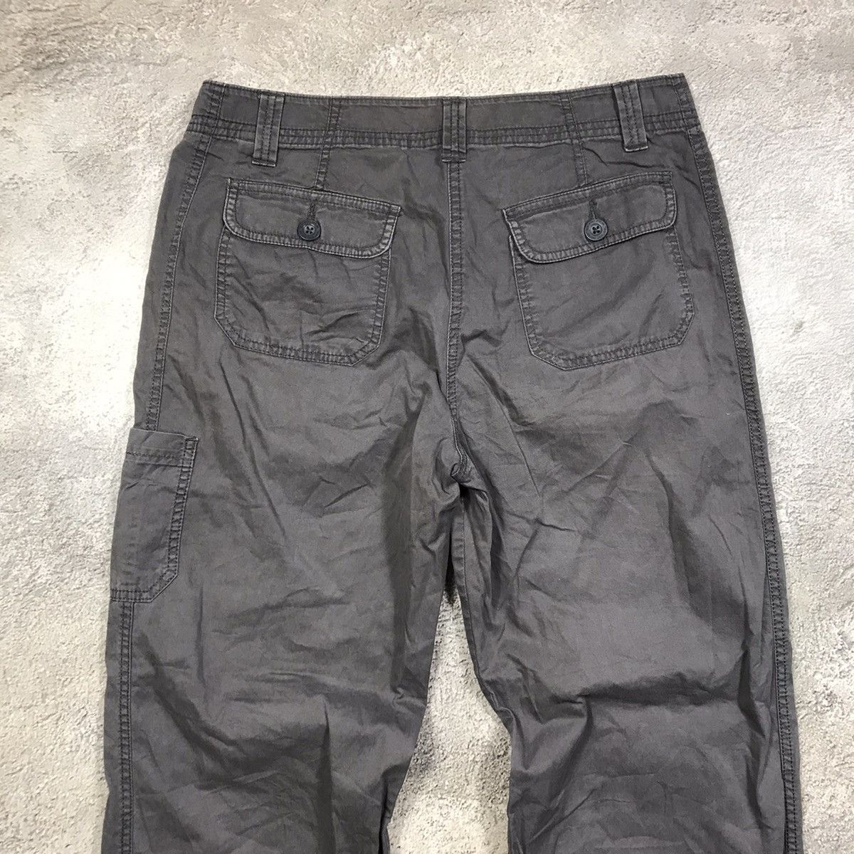 Vintage Vintage Y2K Baggy Cargo Pants Distressed Techwear Graphic 34 Size US 34 / EU 50 - 4 Thumbnail
