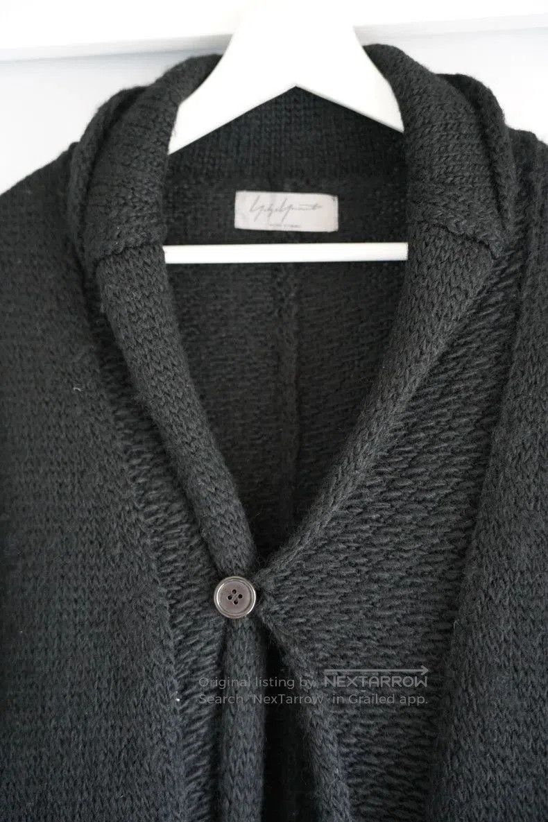 Yohji Yamamoto Wool Belted Coat.