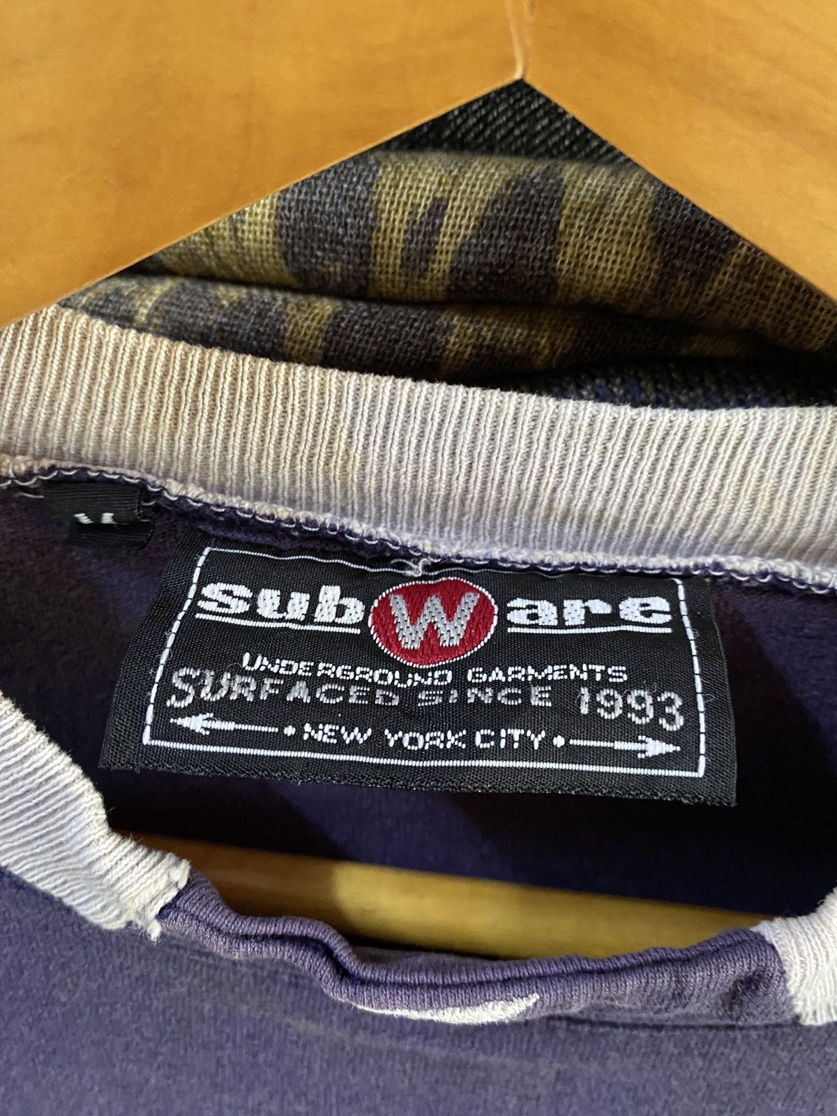 Subware Vintage 90s Subware OG turtle neck emroided FUTURA 2000 Size US M / EU 48-50 / 2 - 12 Thumbnail