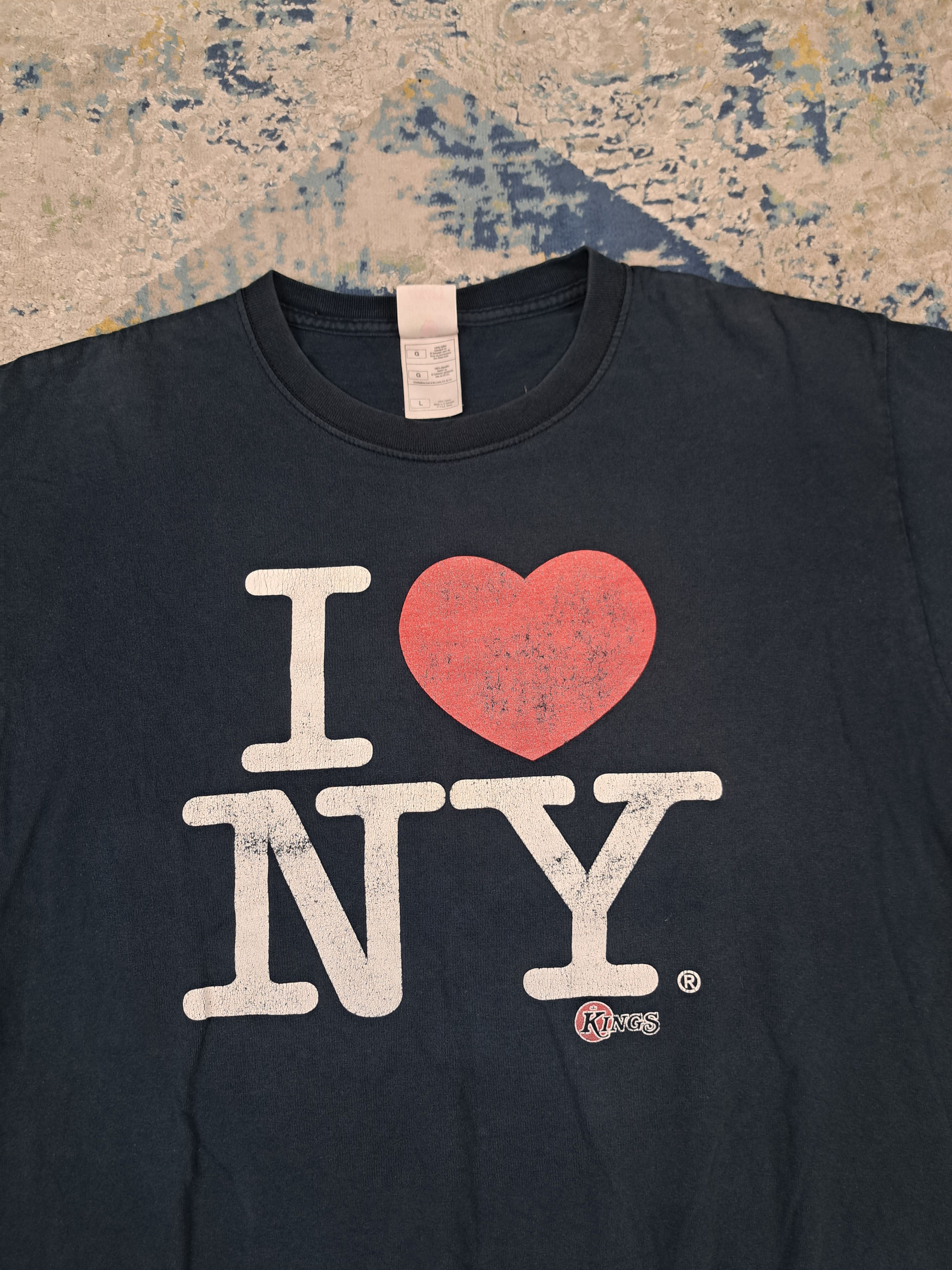 I Love NY Vintage Iconic I Love New York Tee 00s 90s y2k Size US L / EU 52-54 / 3 - 2 Thumbnail