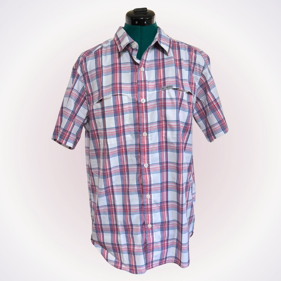 Columbia Columbia Short Sleeve Plaid Button-Down Shirt | Sz M Size US M / EU 48-50 / 2 - 1 Thumbnail