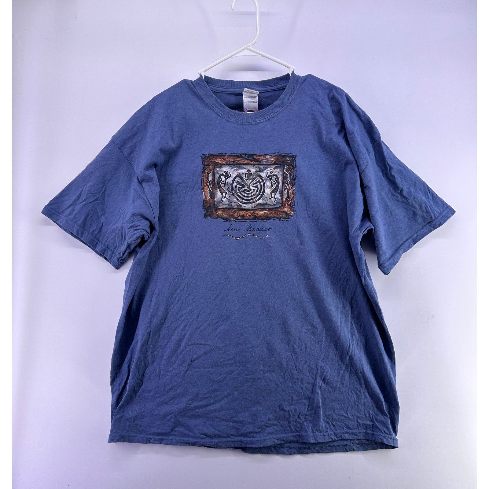 Gildan New Mexico The Legend Of The Kokopelli Print Size 2XL Size US XXL / EU 58 / 5 - 1 Thumbnail