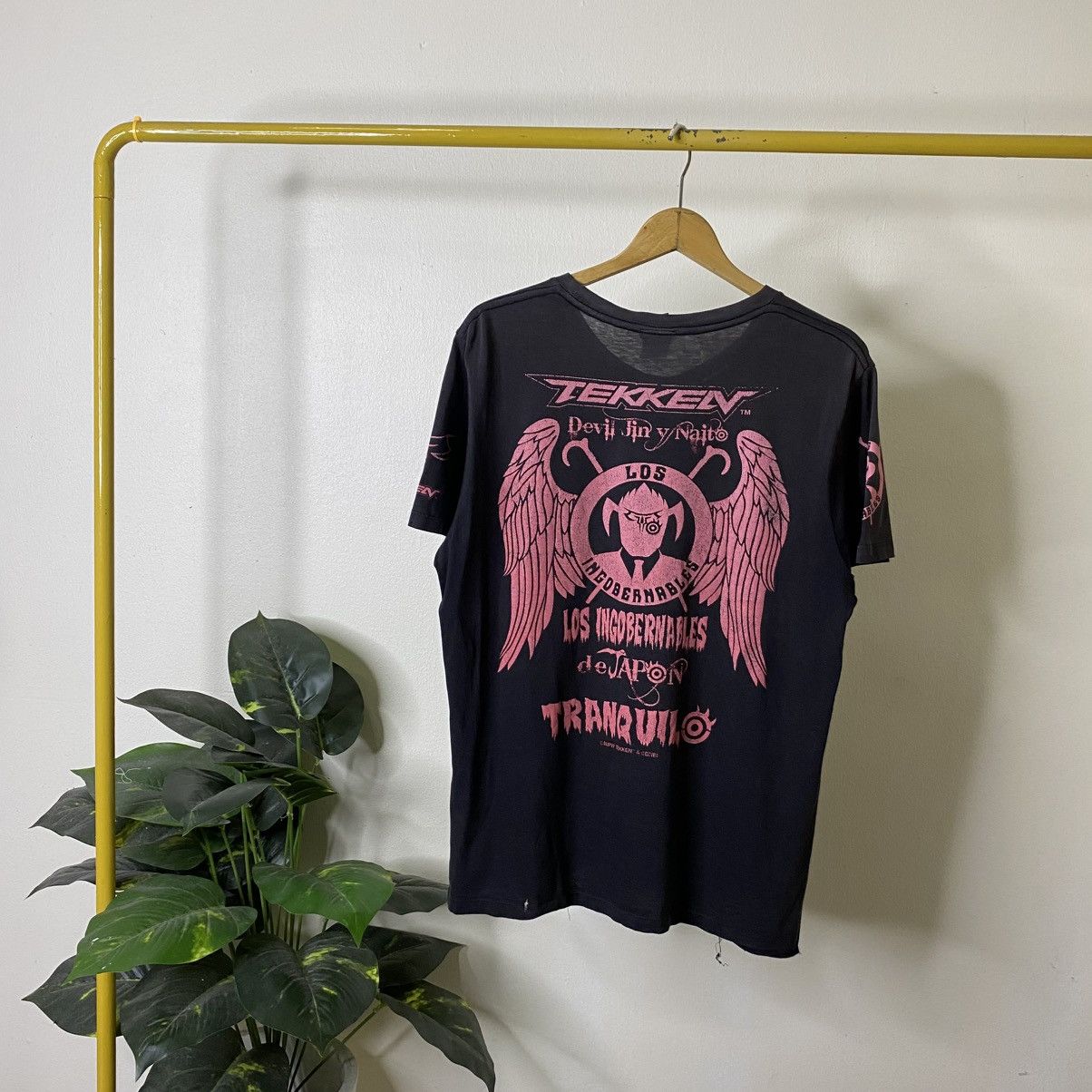 Vintage Y2K Tekken Devil Jin x Naito Collaboration Faded T-shirt Size US L / EU 52-54 / 3 - 1 Thumbnail