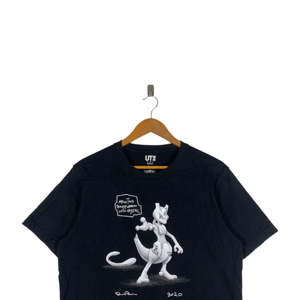 Daniel Arsham × Pokemon × Uniqlo POKEMON x DANIEL ARSHAM Mewtwo Visual Tee Shirt Size US L / EU 52-54 / 3 - 2 Thumbnail