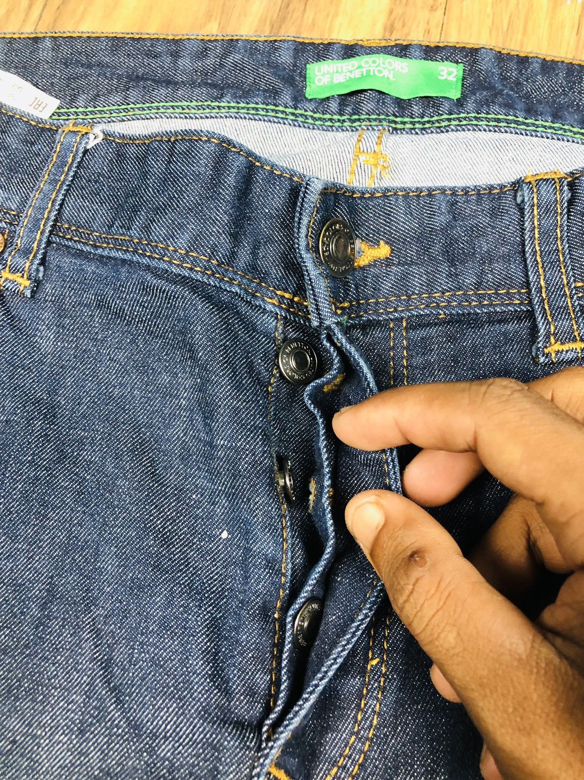 United Colors Of Benetton United Colors Of Benetton Jeans (34) Size US 32 / EU 48 - 6 Thumbnail