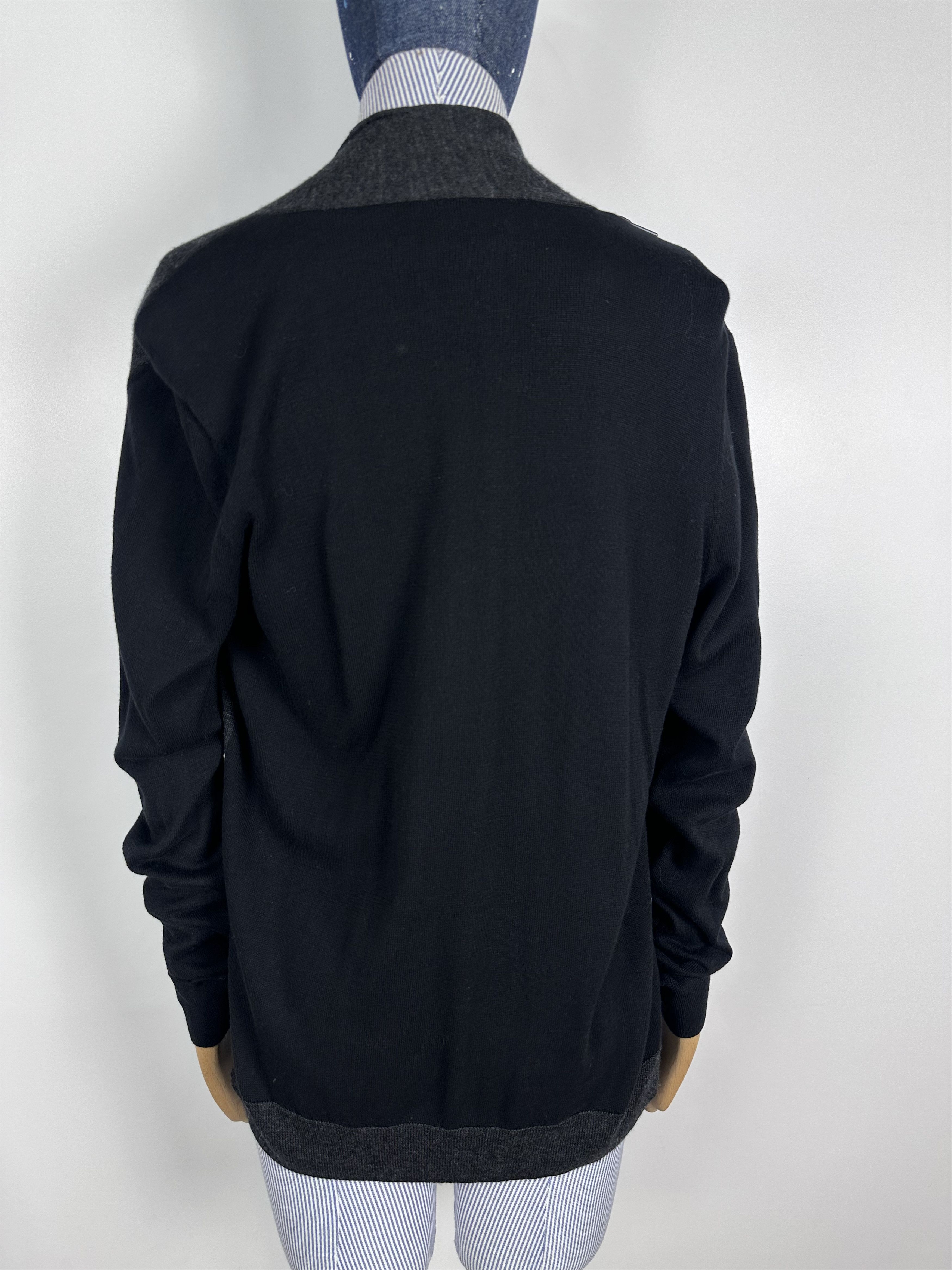 Allsaints All Saints Wool Light Zip Sweater Black Womens Size US8 UK12 Size M / US 6-8 / IT 42-44 - 4 Thumbnail