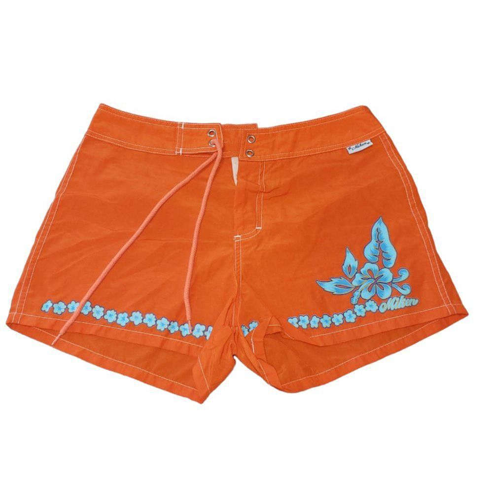 Other CT277 Ladies Orange Miken Shorts M Size 32" / US 10 / IT 46 - 1 Thumbnail