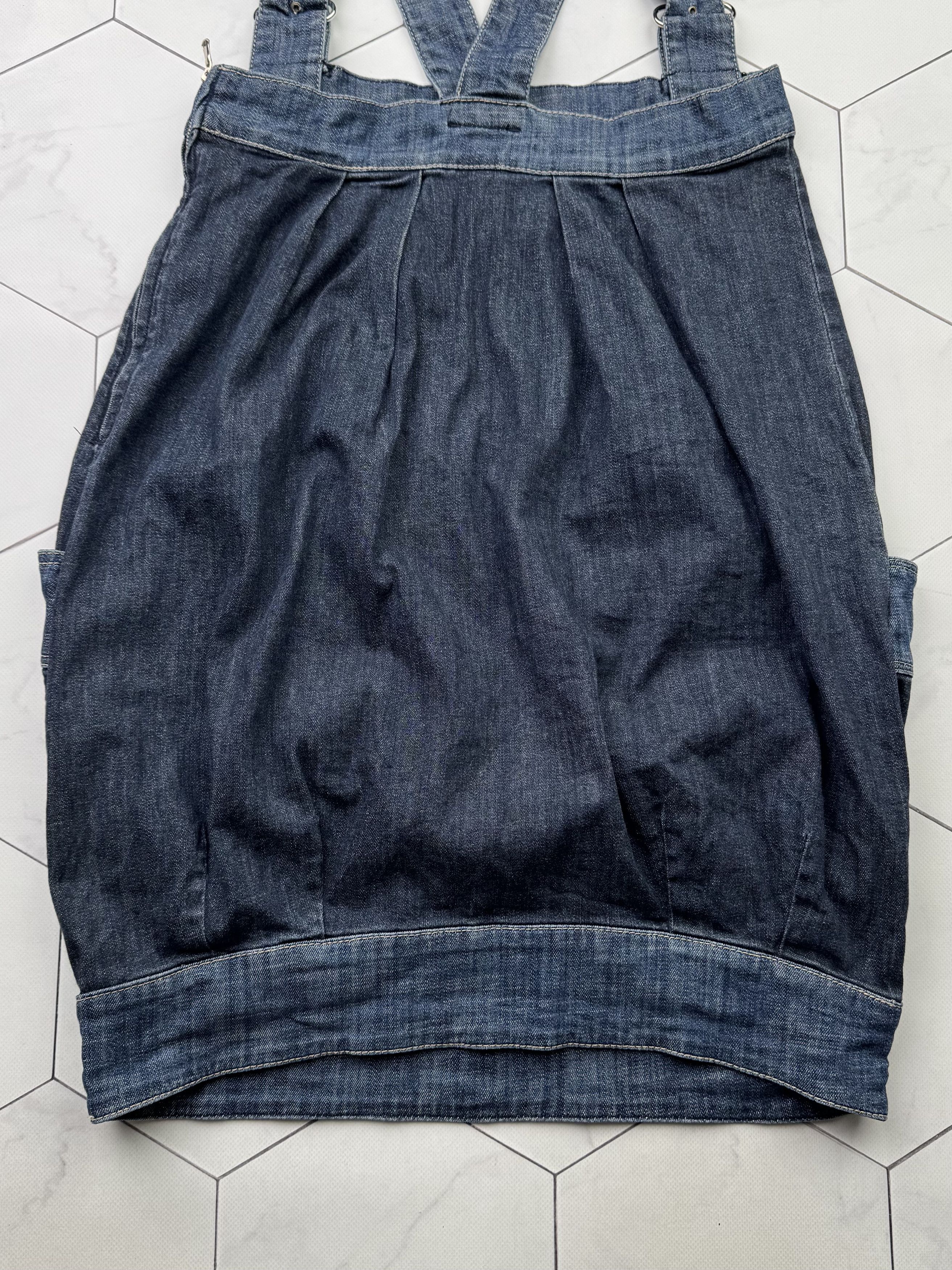 Miss Sixty Miss Sixty Vintage Denim Mini Dress (B185) Size M / US 6-8 / IT 42-44 - 9 Thumbnail