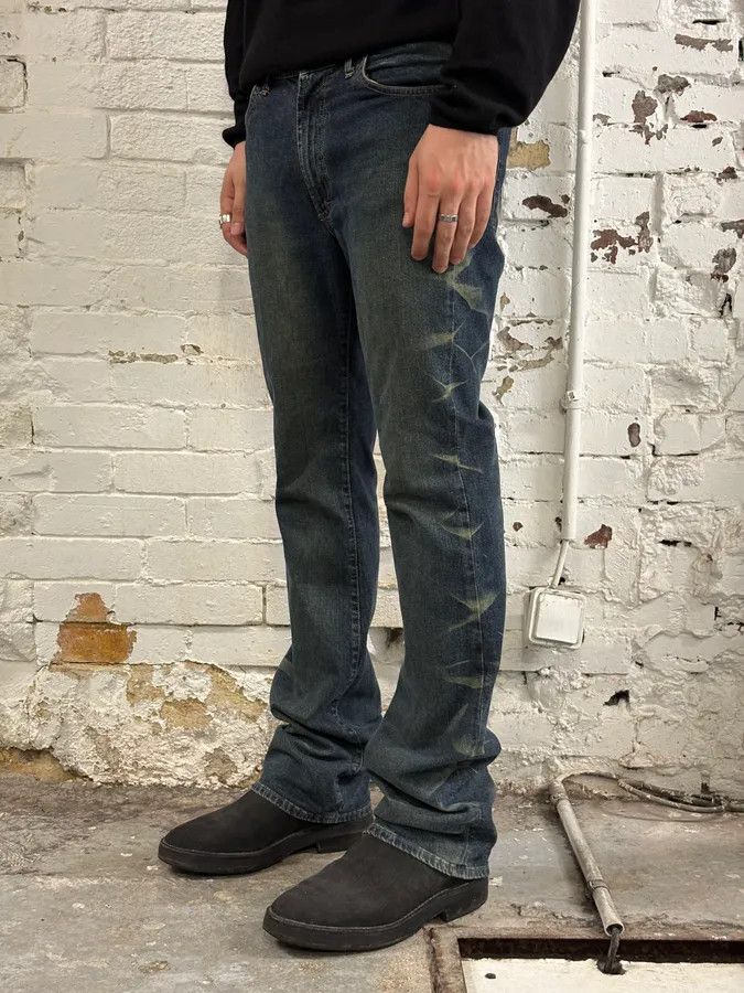 Just Cavalli 2000s Cavalli Blue Denim Washed Jeans Size US 32 / EU 48 - 3 Thumbnail