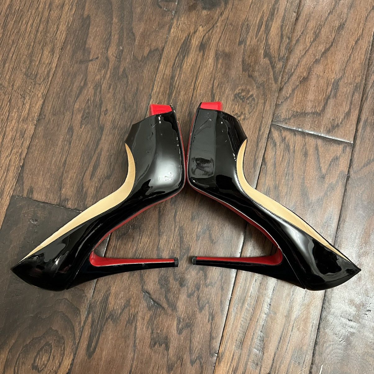 Christian Louboutin Authentic Christian Louboutin New Very Prive 120 Black Size US 7 / IT 37 - 6 Thumbnail