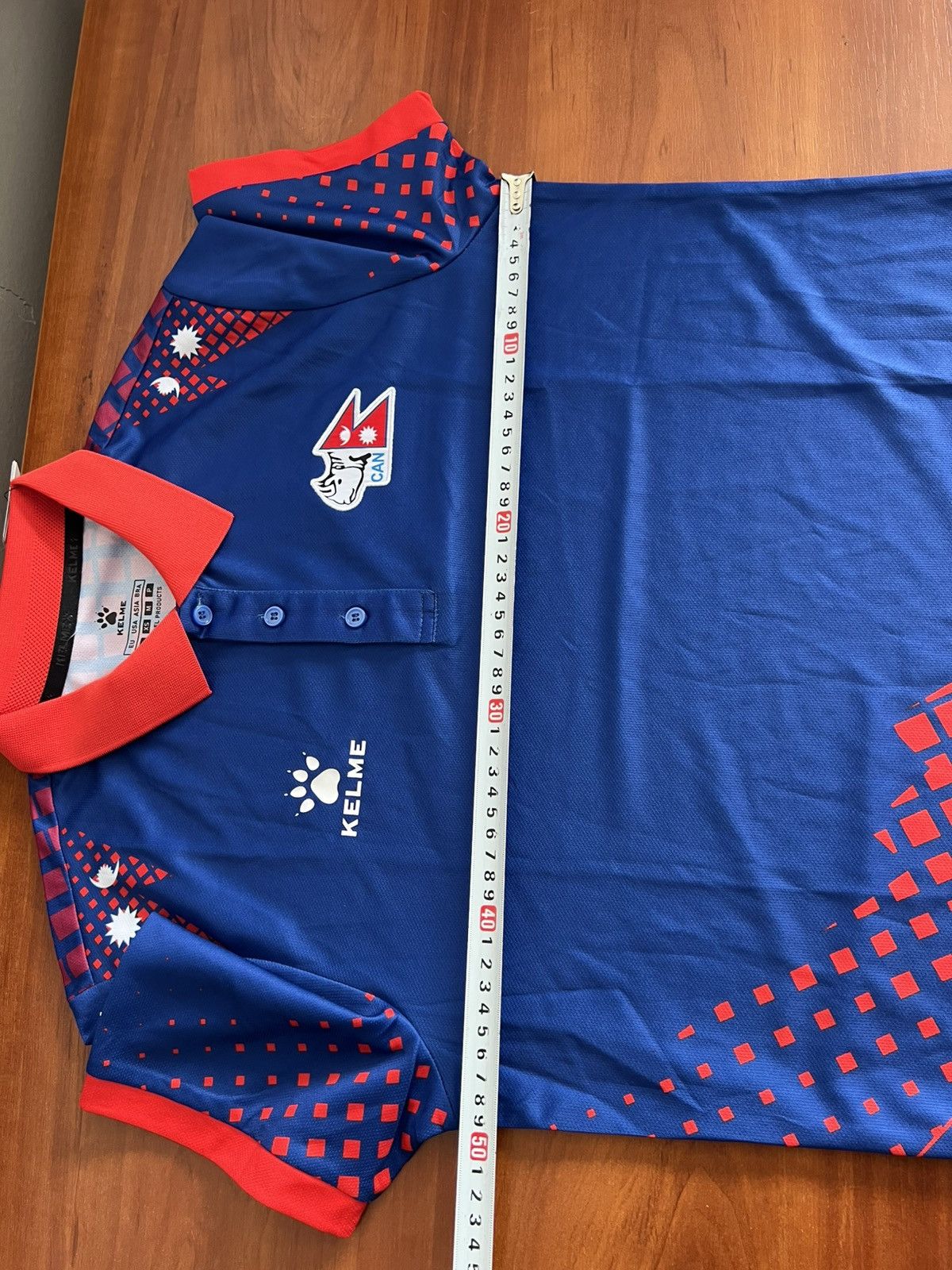Other NEW! 2022/23 NEPAL TEAM WORLD CUP CRICKET SHIRT JERSEY KELME Size US M / EU 48-50 / 2 - 19 Thumbnail