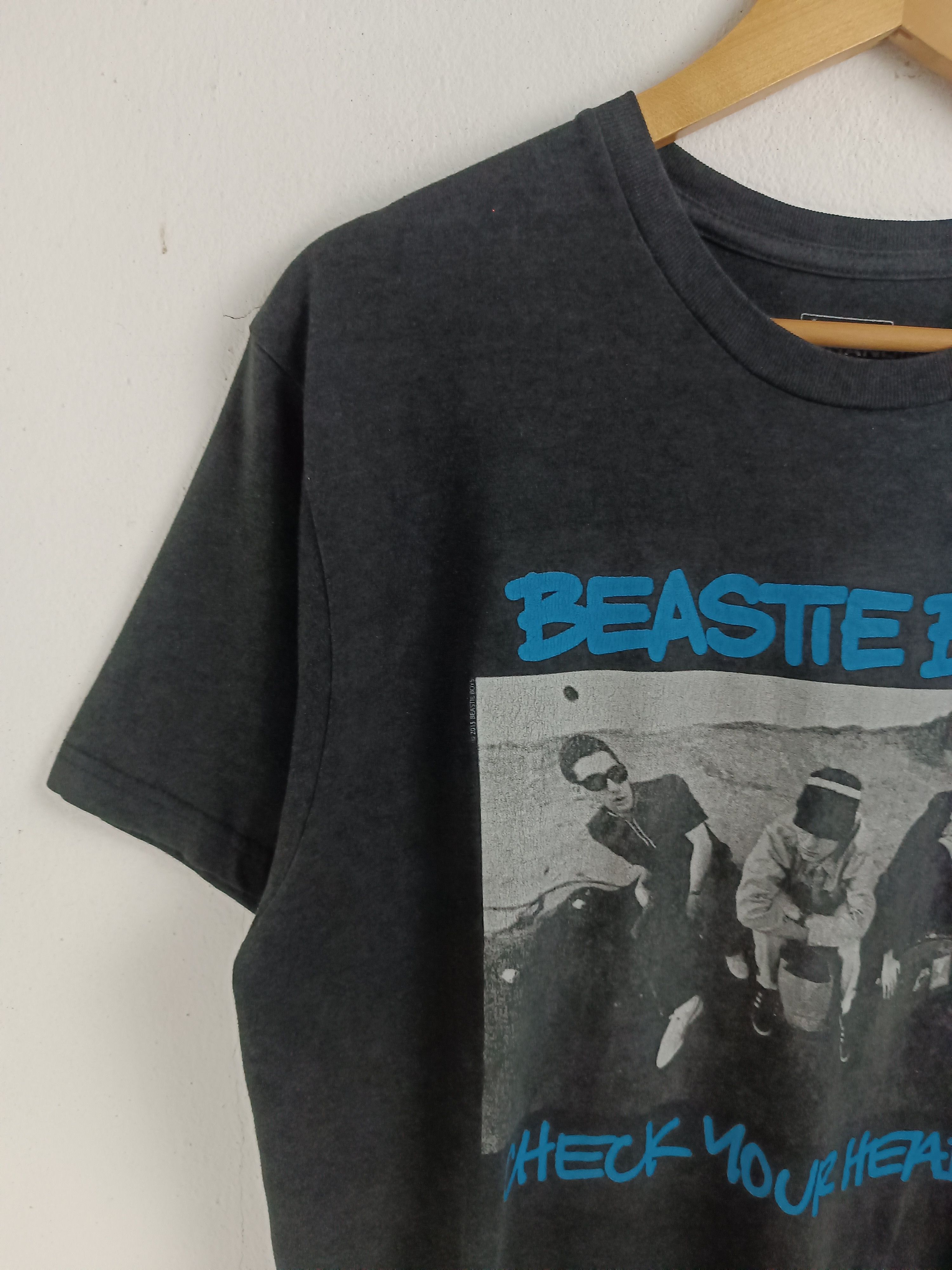 Band Tees VINTAGE BEASTIE BOYS CHECK YOUR HEAD FADED TEE Size US L / EU 52-54 / 3 - 5 Thumbnail