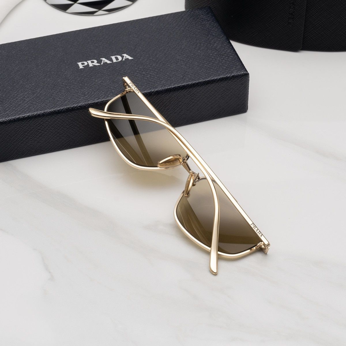 Prada NEW Prada Symbole sunglasses PR C51S 5AK70G Size ONE SIZE - 10 Thumbnail
