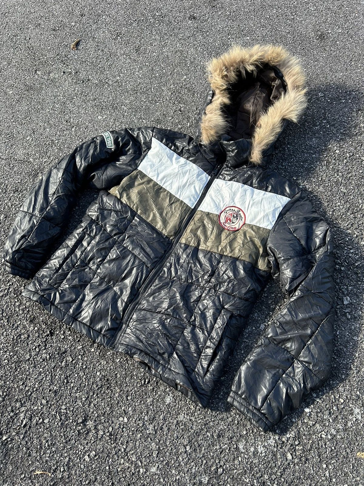 Japanese Brand 💥 T&C SURF FUR PUFFER DOWN JACKET 🔥 Size US M / EU 48-50 / 2 - 2 Thumbnail