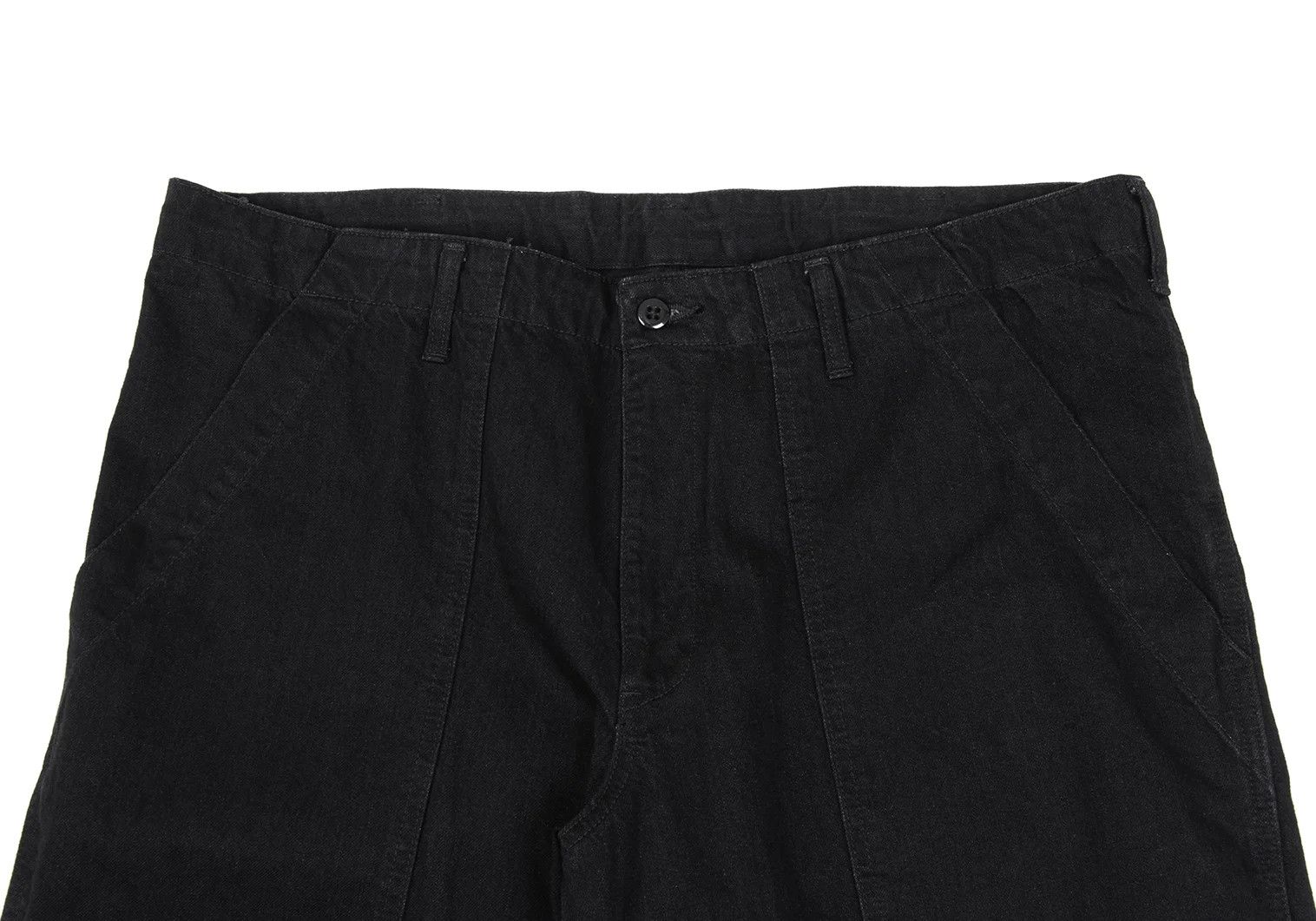 Yohji Yamamoto BLACK Scandal Yohji Yamamoto Zip Hem Denim Pants Size US 32 / EU 48 - 3 Thumbnail