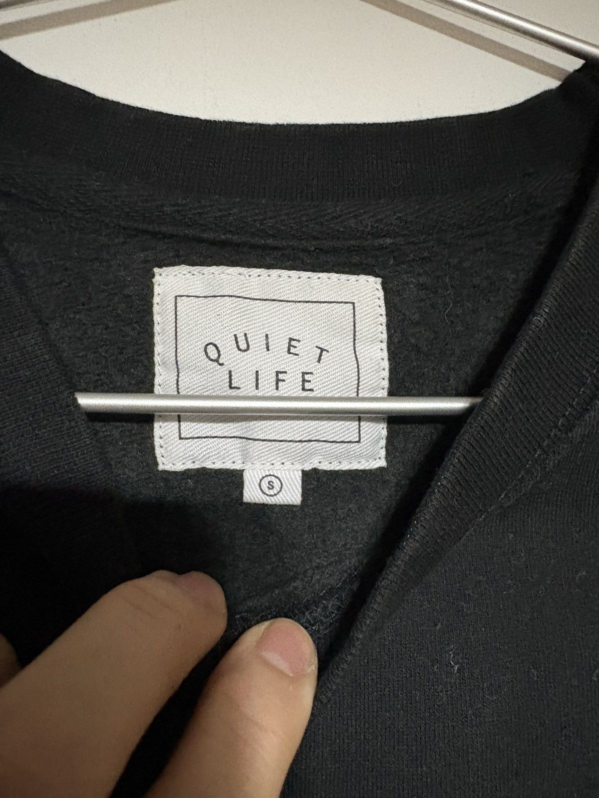The Quiet Life Quiet Life Men’s Sweatshirt - Black -S Size US S / EU 44-46 / 1 - 2 Thumbnail