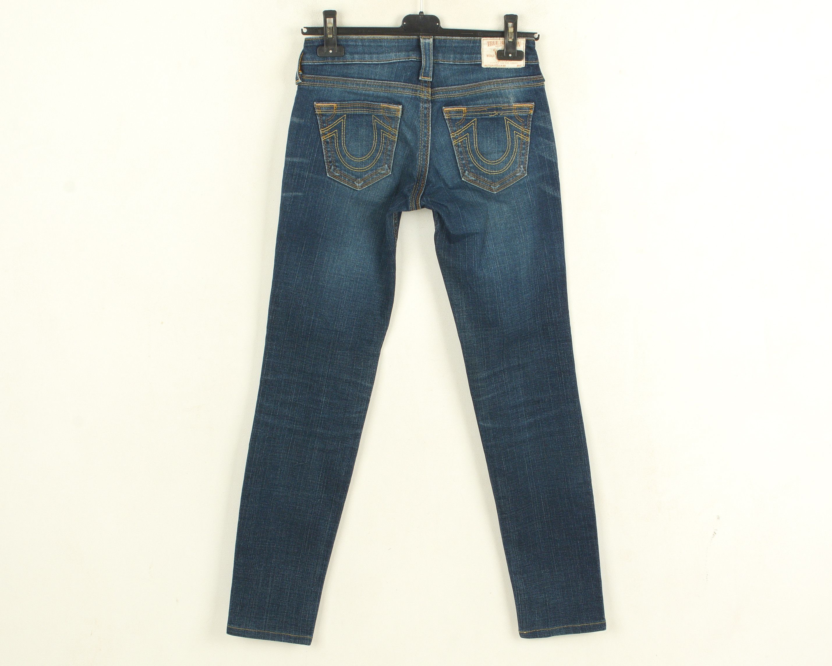 True Religion Stella QT Womens W26 L32 Slim Skinny Jeans Denim Pants Size 26" / US 2 / IT 38 - 4 Thumbnail