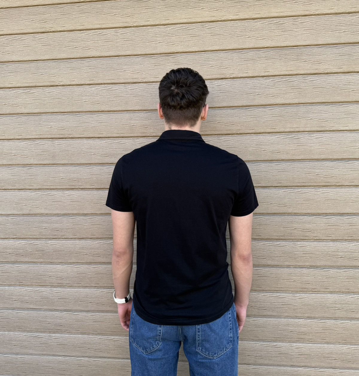 Versace Versace Collection Medusa Polo Shirt Black Mens L Cotton Size US L / EU 52-54 / 3 - 5 Thumbnail